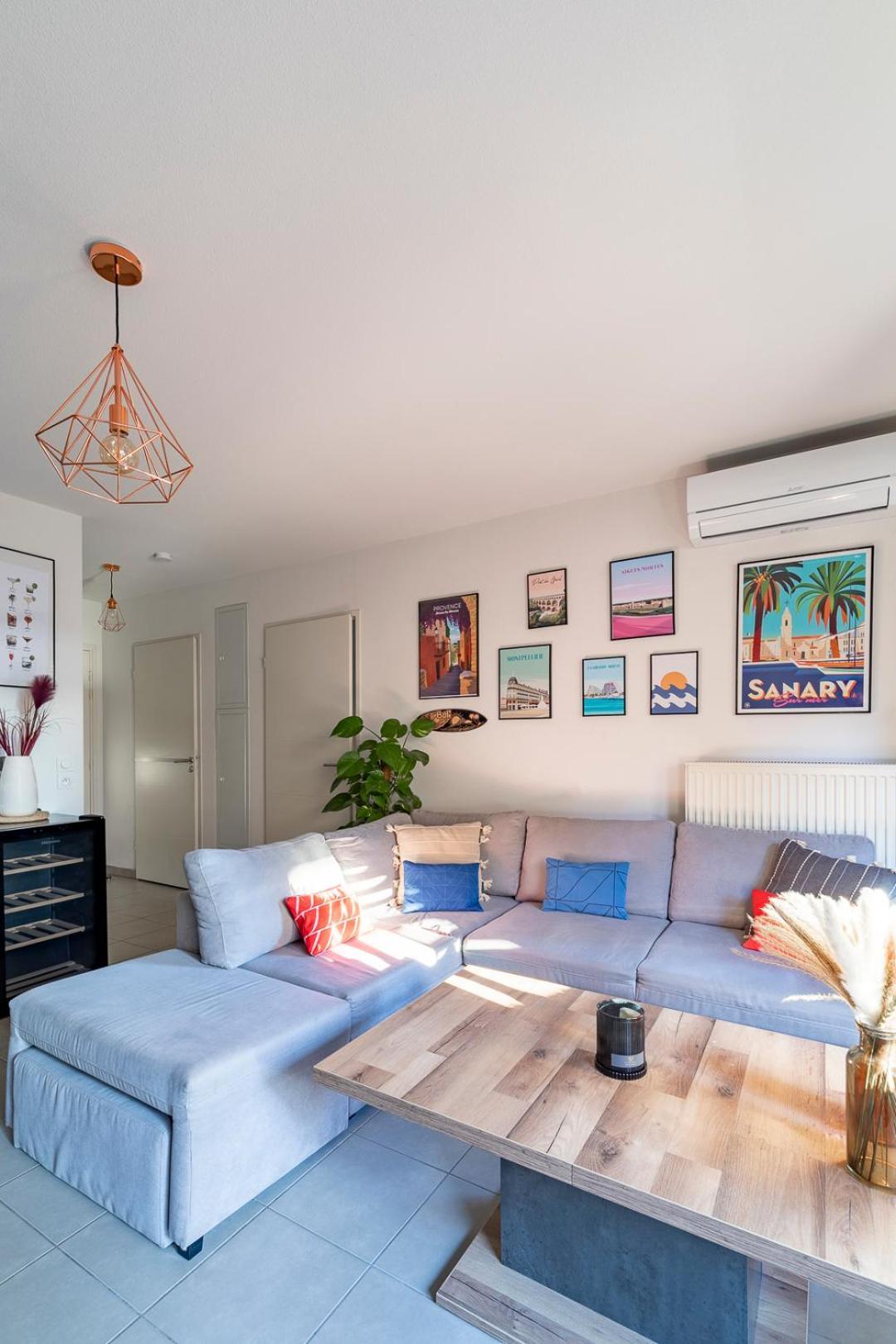 Appartement Charmant Au Porte De Montpellier 圣让德韦达 外观 照片