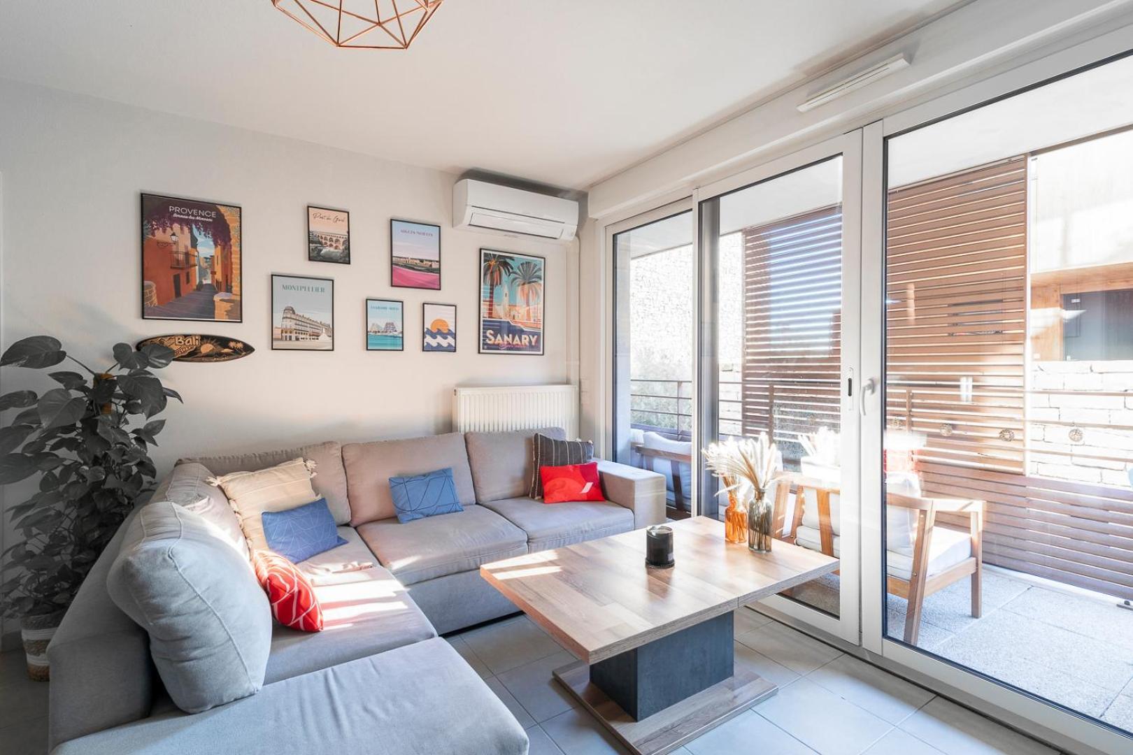 Appartement Charmant Au Porte De Montpellier 圣让德韦达 外观 照片