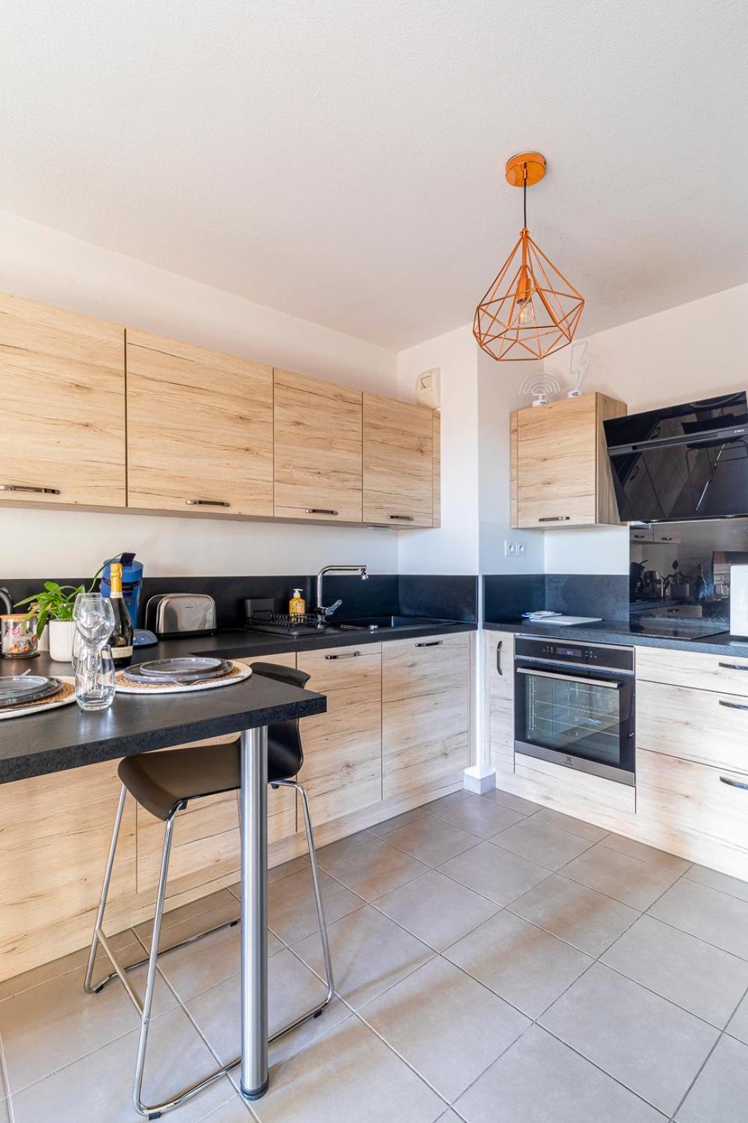 Appartement Charmant Au Porte De Montpellier 圣让德韦达 外观 照片